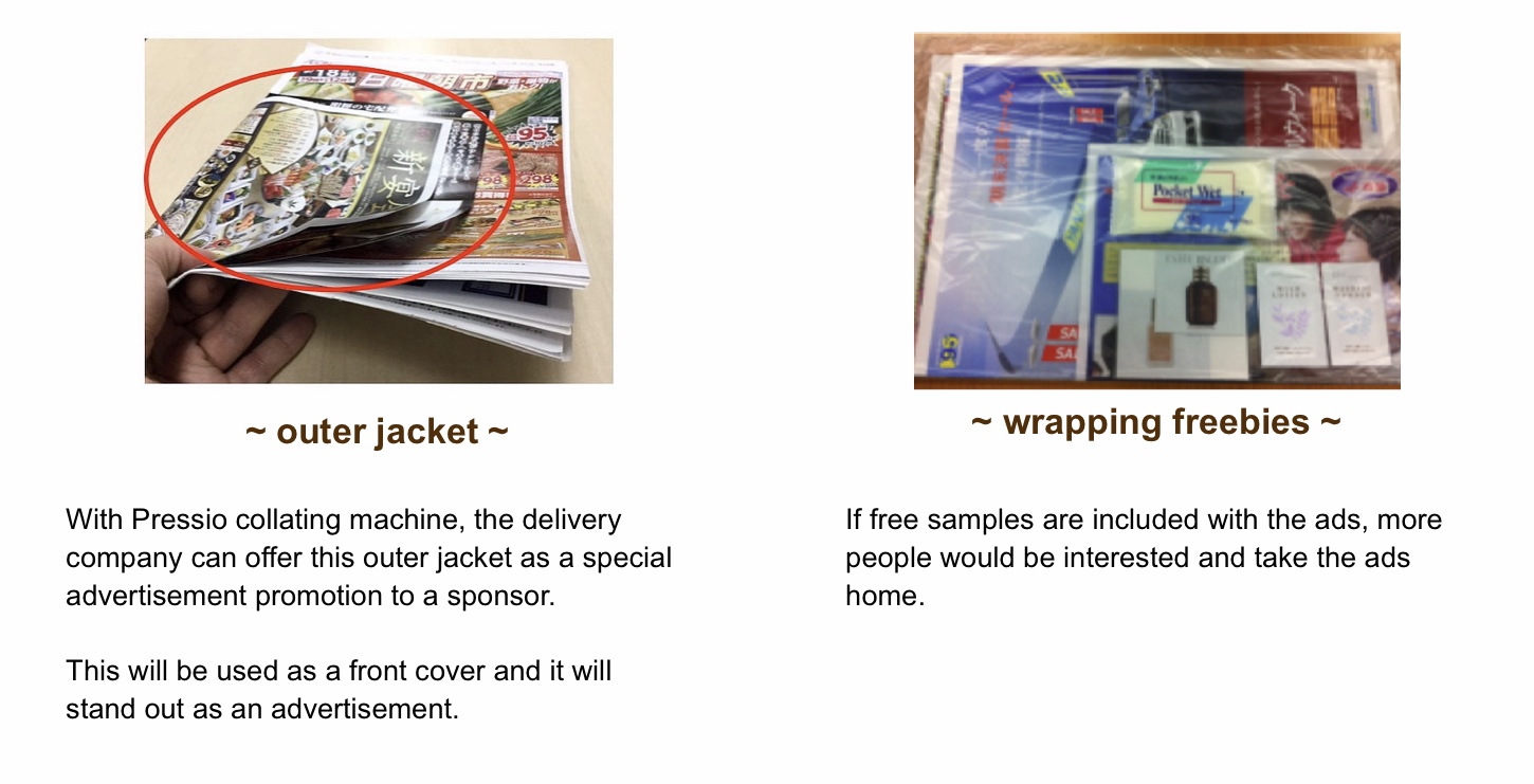 picture-outer jacket and enclosed freebies