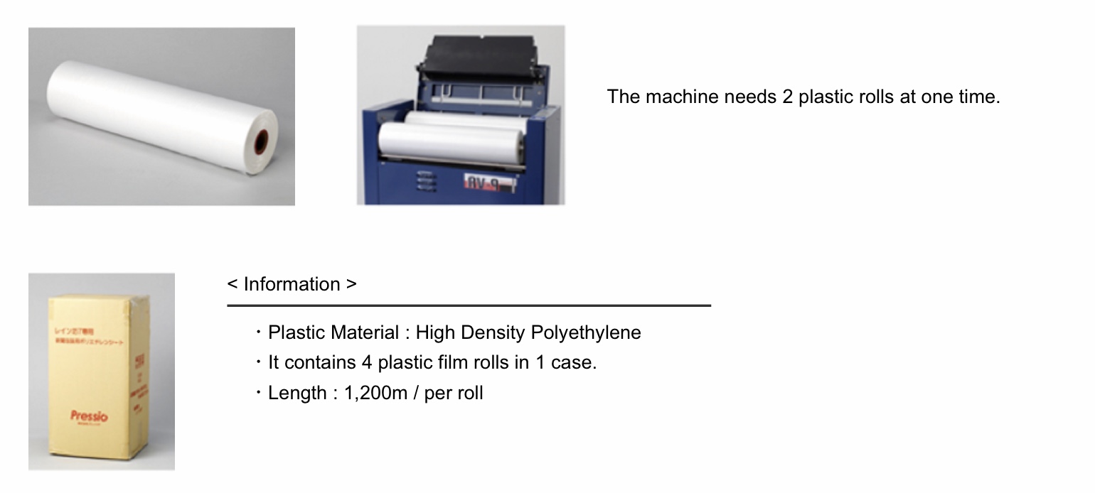 plastic film roll